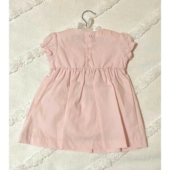 Crown & Ivy baby pink dress size 9 month